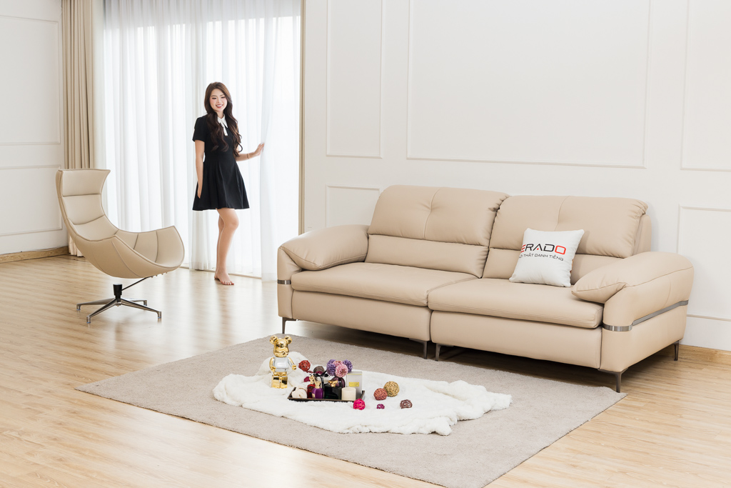 Sofa da 6658 - Êm ái mỗi ngày
