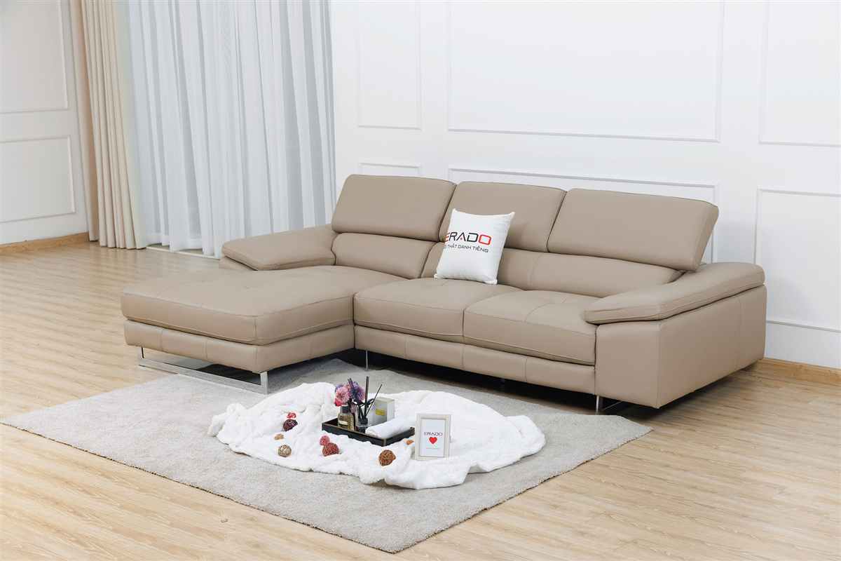 Sofa da bò thật 2129L-3 - Bán chạy nhờ giá tốt