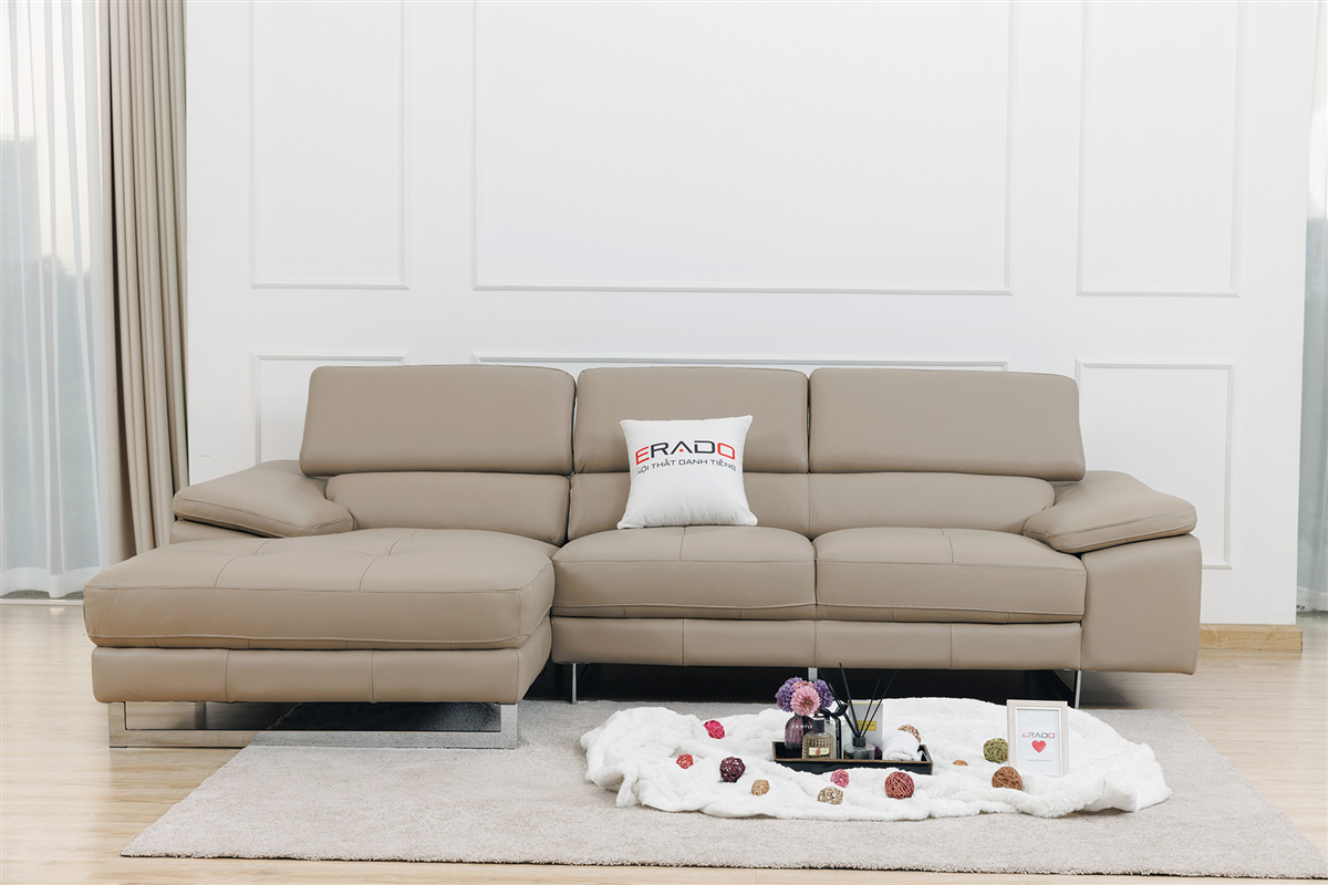 Sofa da bò thật 2129L-3 - Bán chạy nhờ giá tốt