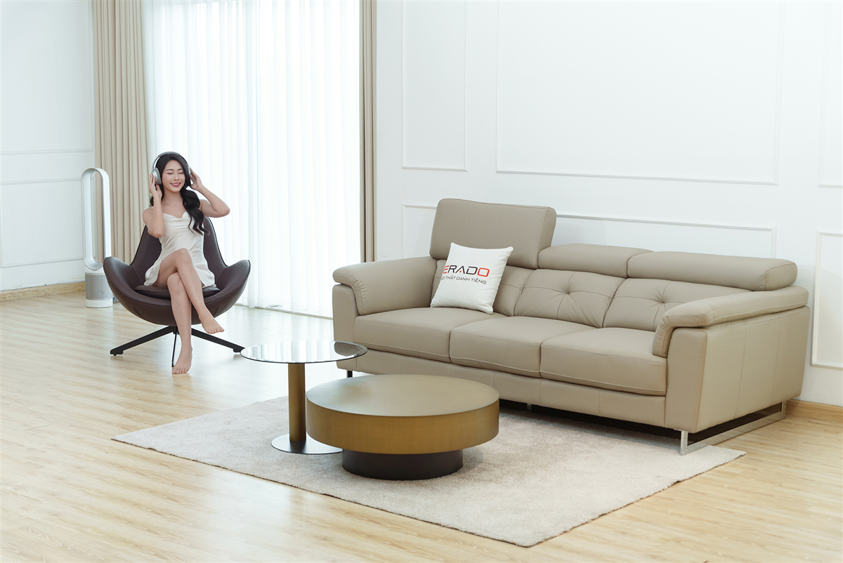 Sofa da bò thật Malaysia 2143 - Thiết kế mới 2024