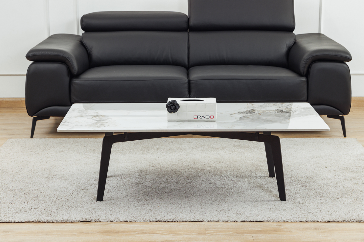 Sofa da bò thật nhập khẩu Malaysia mã 2215