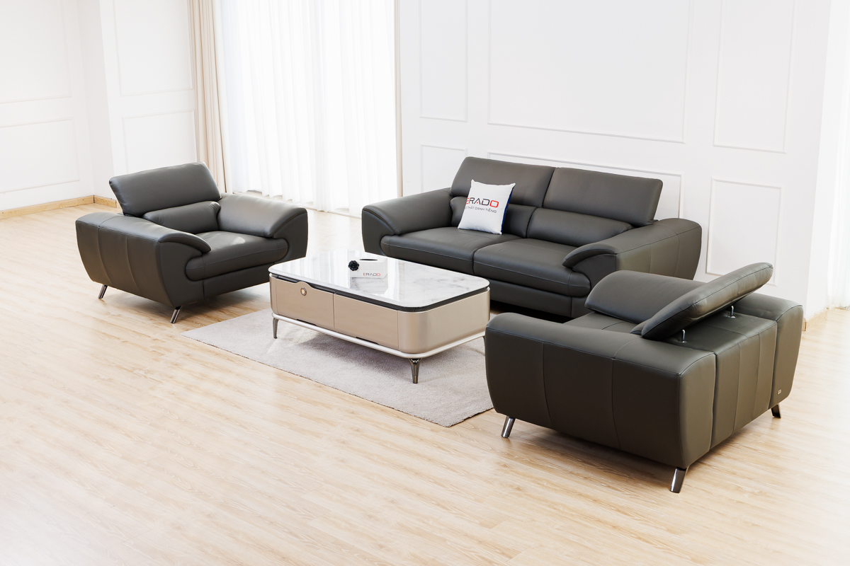 Sofa da bò Ý 2151- Thế hệ sofa hoàn mỹ
