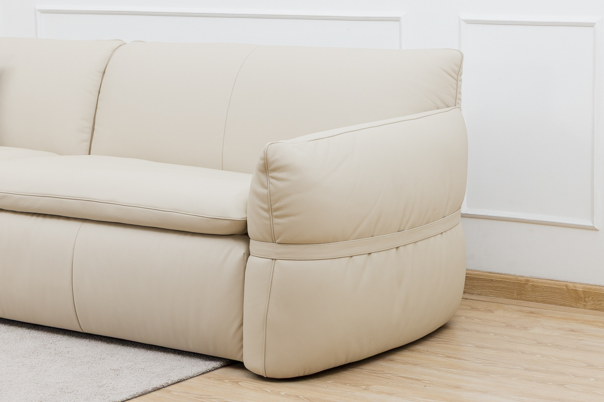 Sofa da bò Ý 9183 - Êm dịu thư giãn