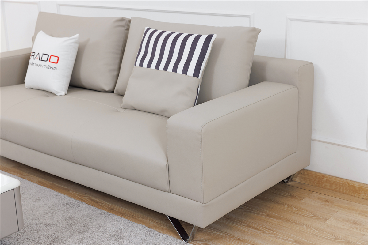 Sofa da cho căn hộ chung cư nhỏ AM30