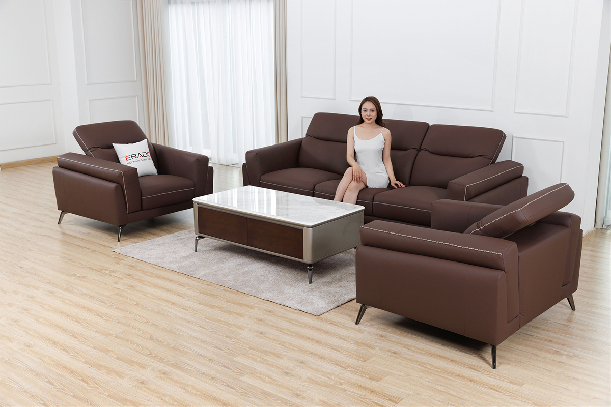 Sofa da hạng sang mã QV03