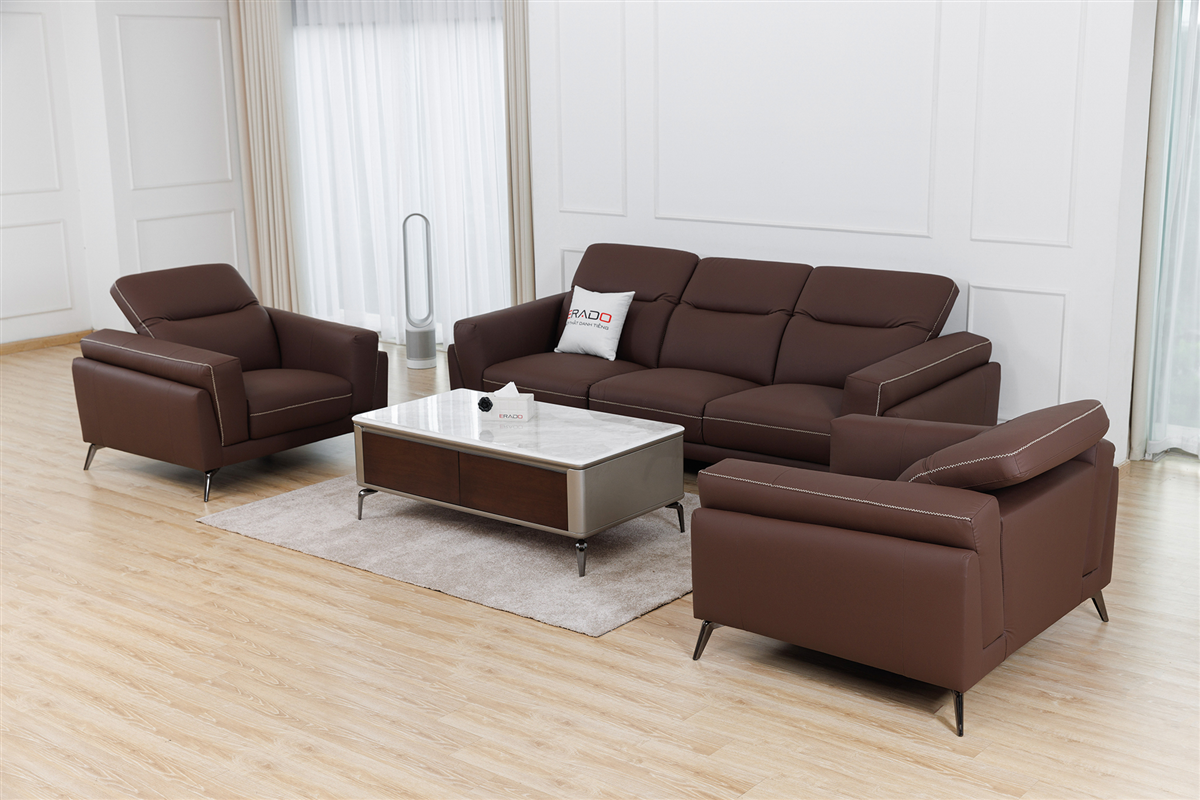 Sofa da hạng sang mã QV03