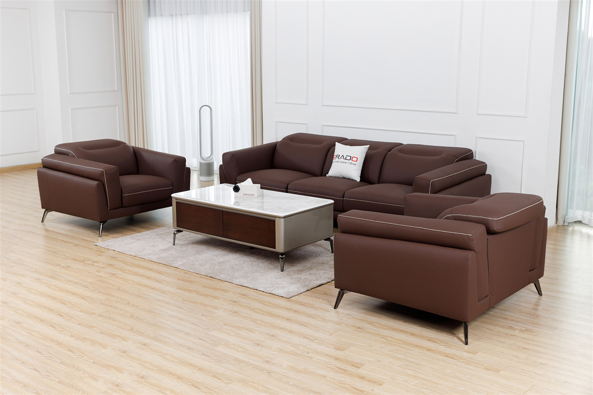 Sofa da hạng sang mã QV03