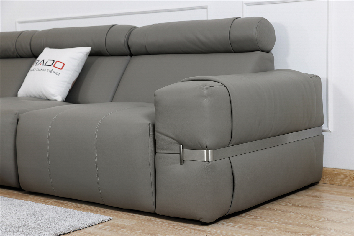 Sofa da thật 9154 - kiểu dáng hoàn toàn mới