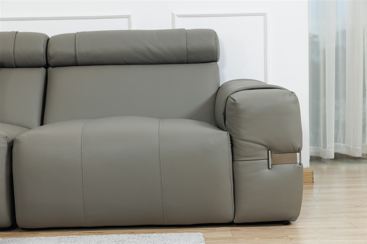 Sofa da thật 9154 - kiểu dáng hoàn toàn mới