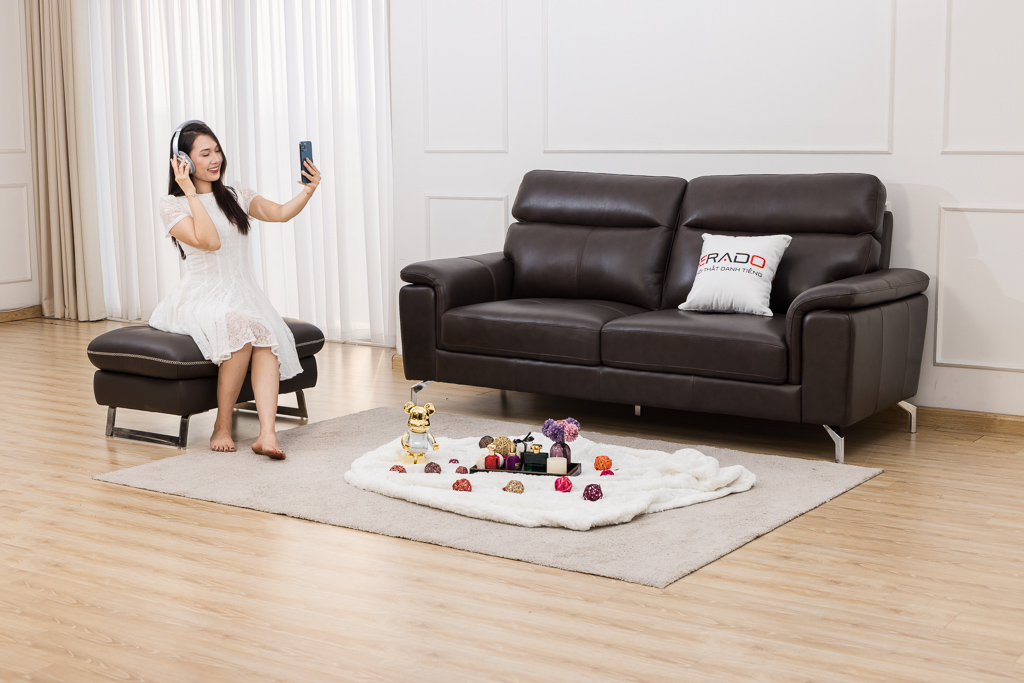 Sofa da thật Malaysia 9411-B2