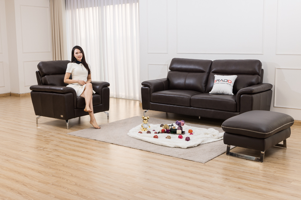 Sofa da thật Malaysia 9411-B3