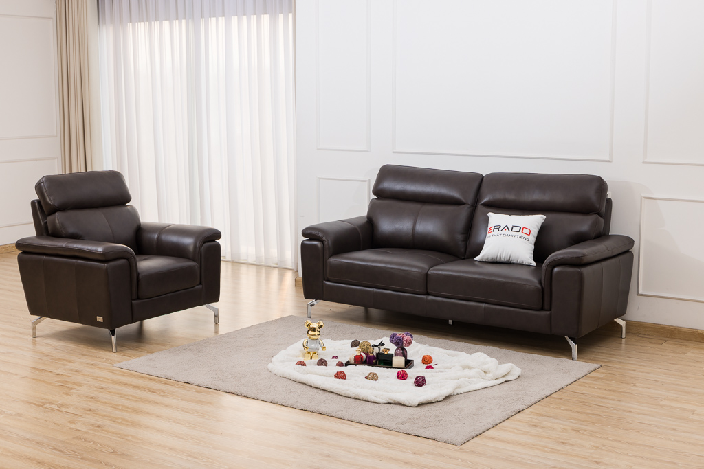 Sofa da thật Malaysia 9411-B3