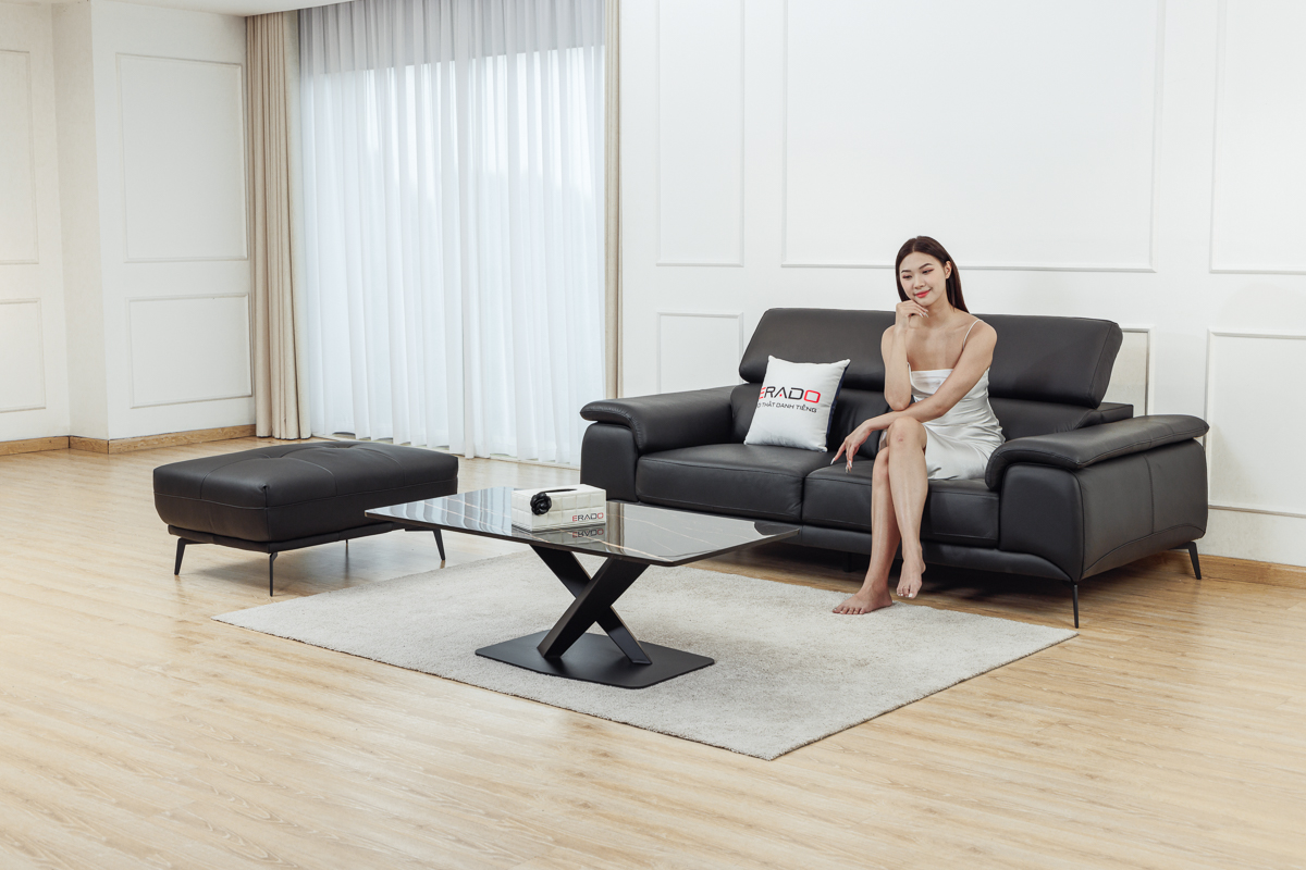 Sofa da thật Malaysia mã 2215C