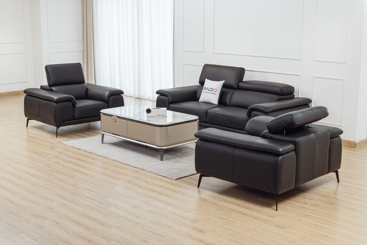 Sofa da thật Malaysia mã 2215D