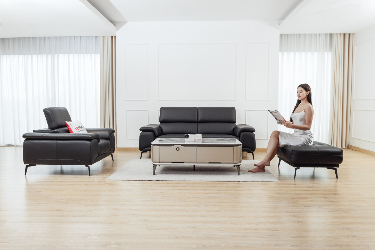 Sofa da thật Malaysia mã 2215E