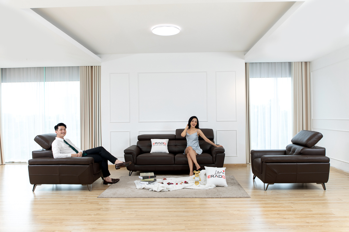 4 mẫu sofa da thật phong cách Châu Âu cho phòng khách bán chạy nhất trên thị trường