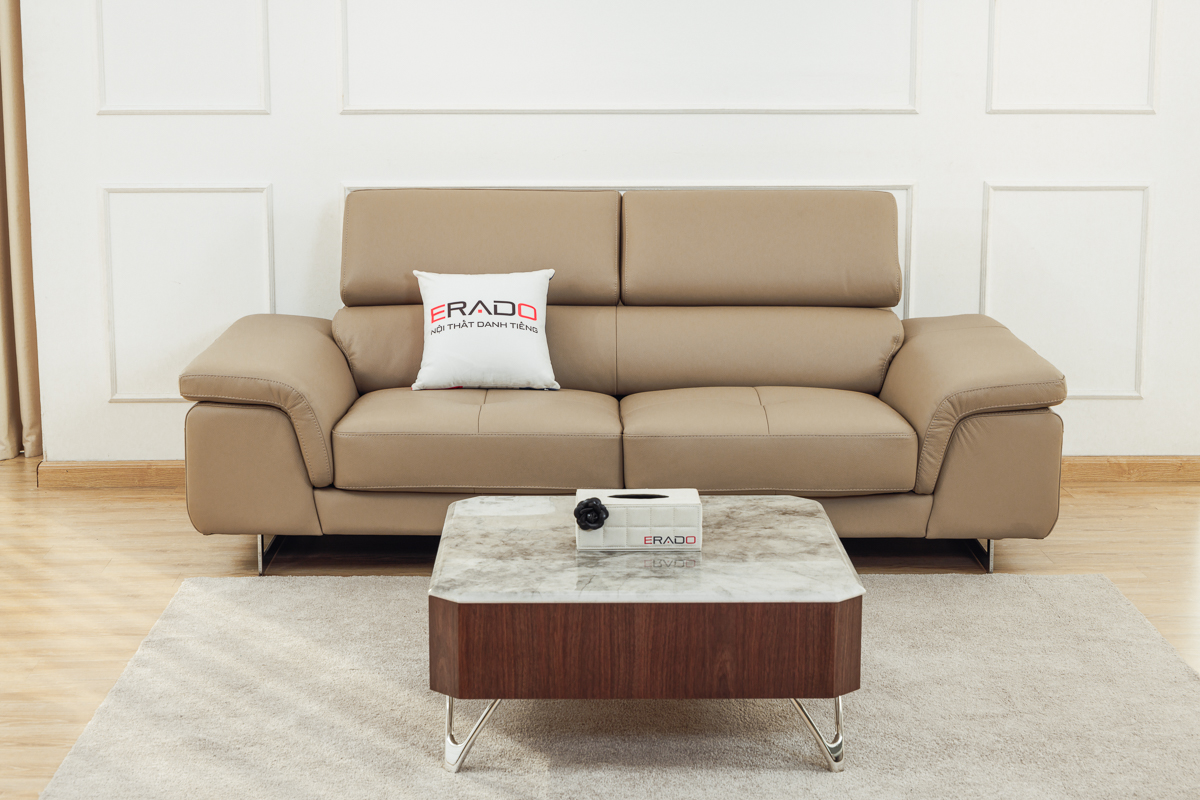 Sofa Da Thật Nhập Khẩu Malaysia Mã 2207-L5