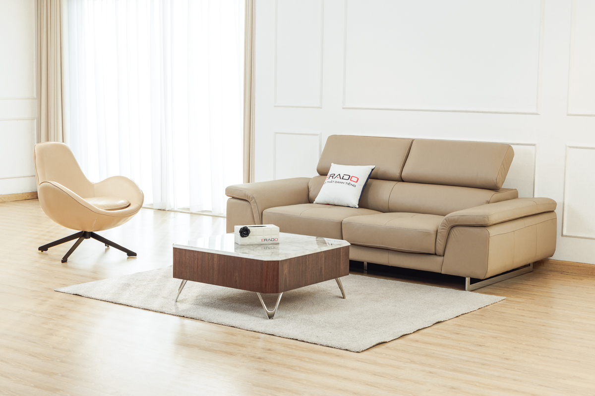 Sofa Da Thật Nhập Khẩu Malaysia Mã 2207-L5