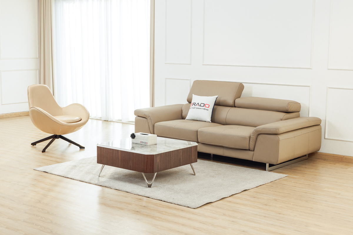 Sofa Da Thật Nhập Khẩu Malaysia Mã 2207-L5
