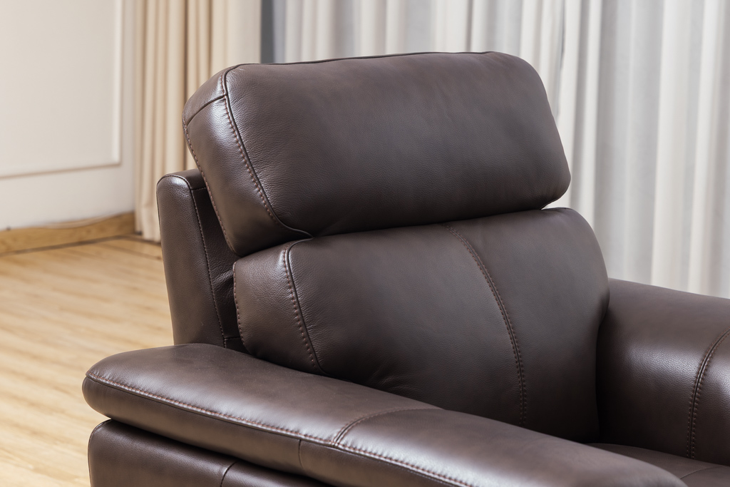 Sofa da thật nhập khẩu Malaysia mã 9411B