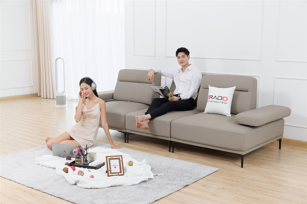 Sofa da thông minh AM24