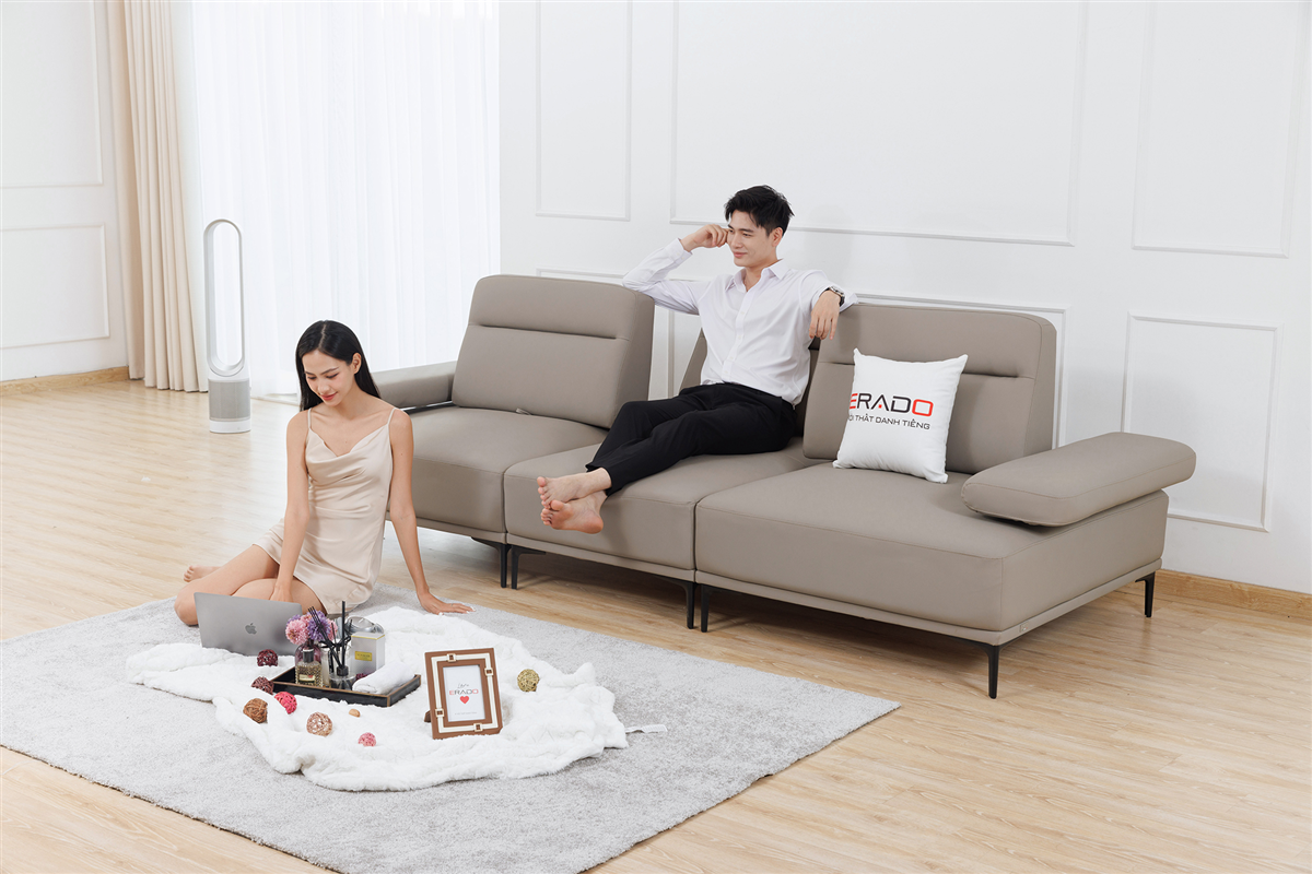 Sofa da thông minh AM24