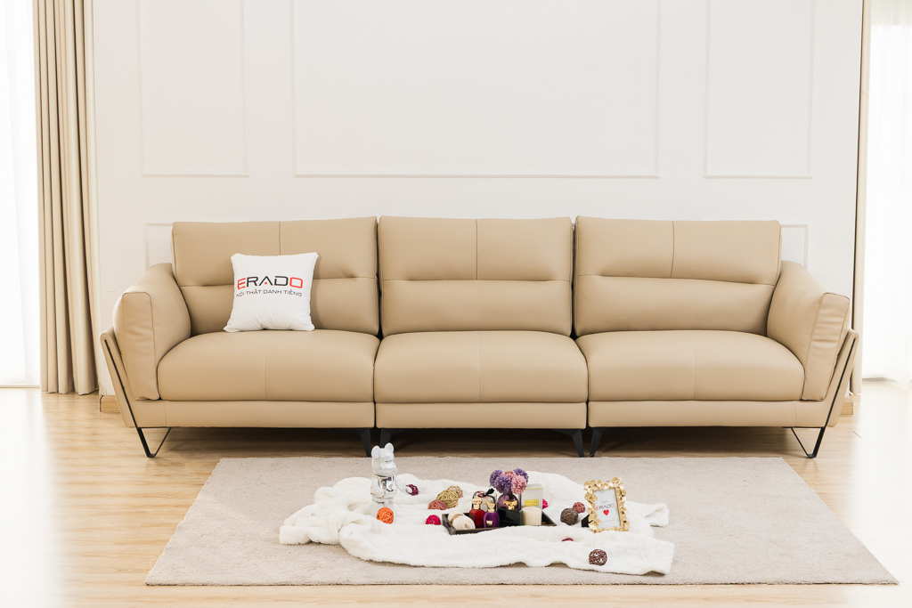 Sofa da VK112 - Đẹp từng góc nhìn