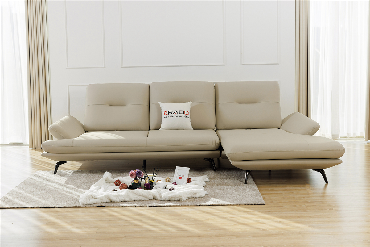 Sofa góc thông minh mở rộng chỗ ngồi NV21