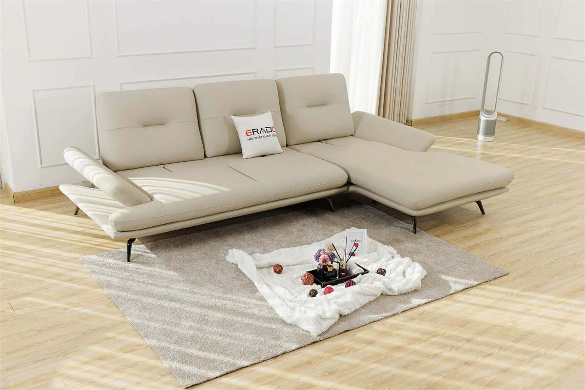 Sofa góc thông minh mở rộng chỗ ngồi NV21