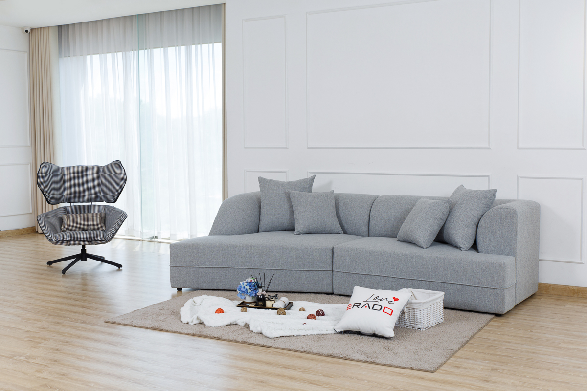 Sofa vải góc phải DV01