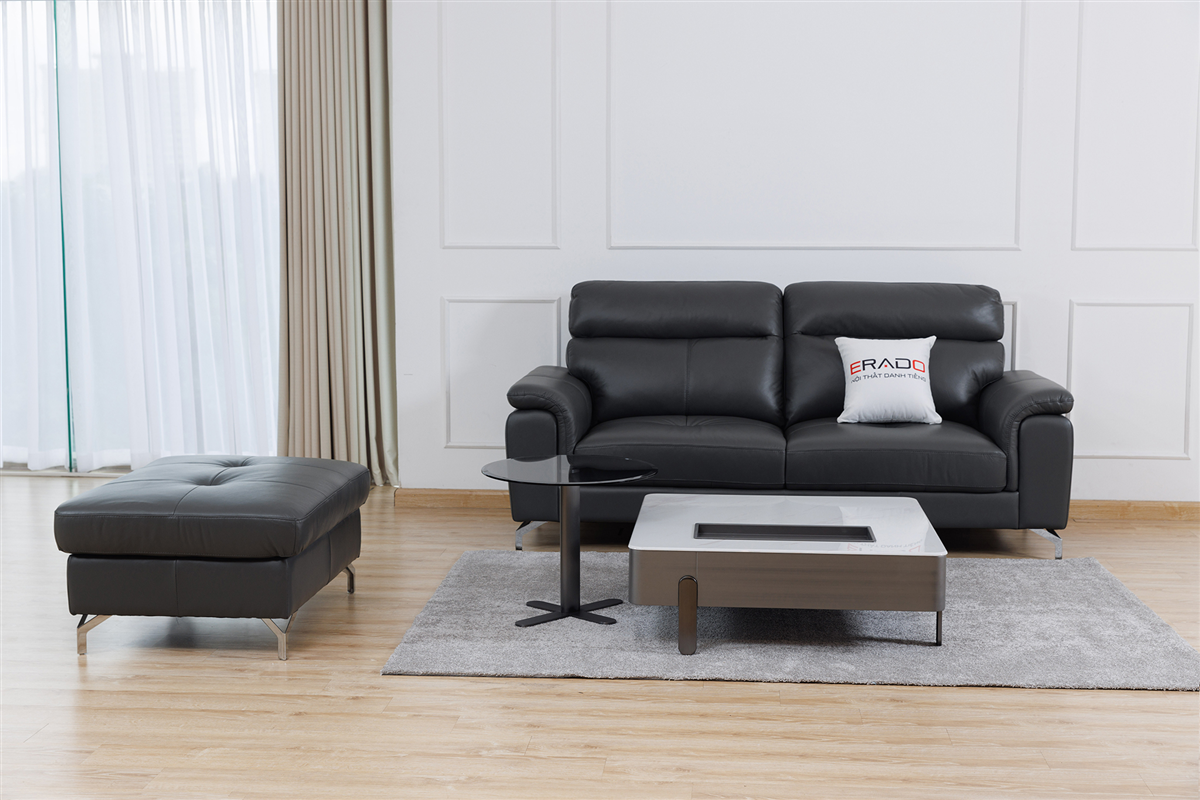 Sofa văng da thật Malaysia mẫu 9411A