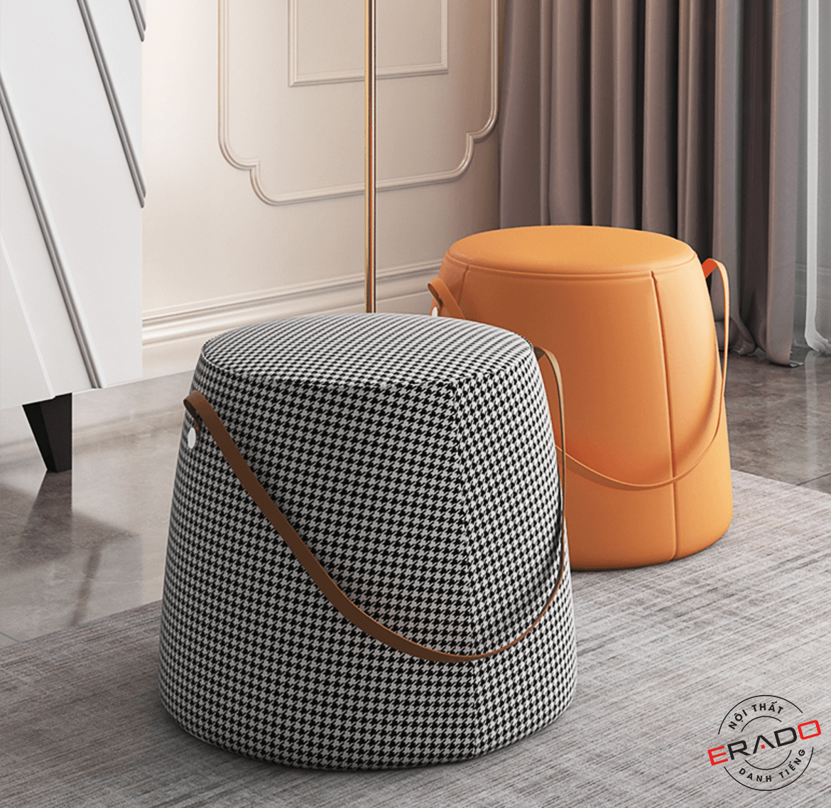 Ghế vôn Sofa da mã 14