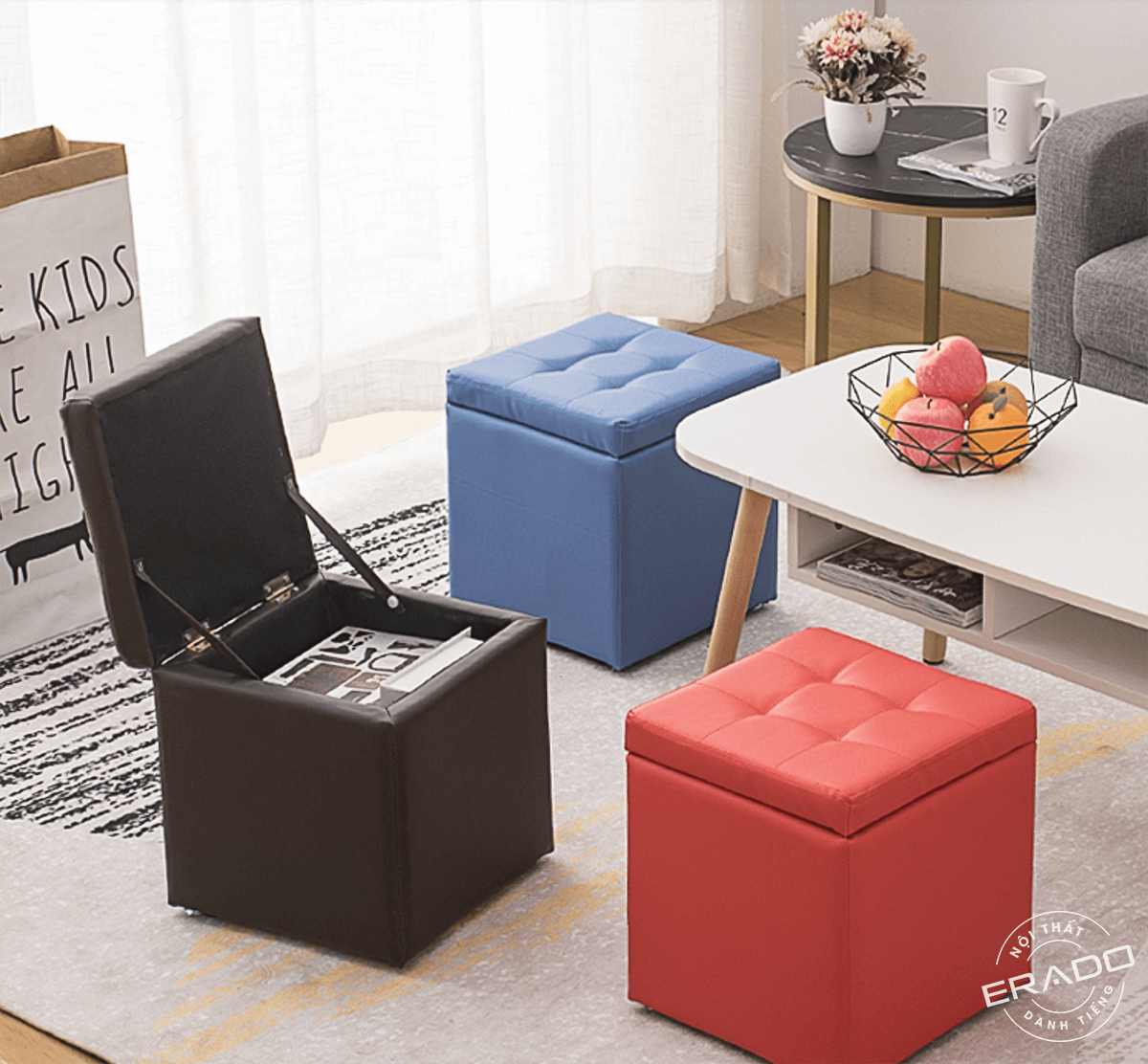 Ghế đôn hộp Sofa mã 11