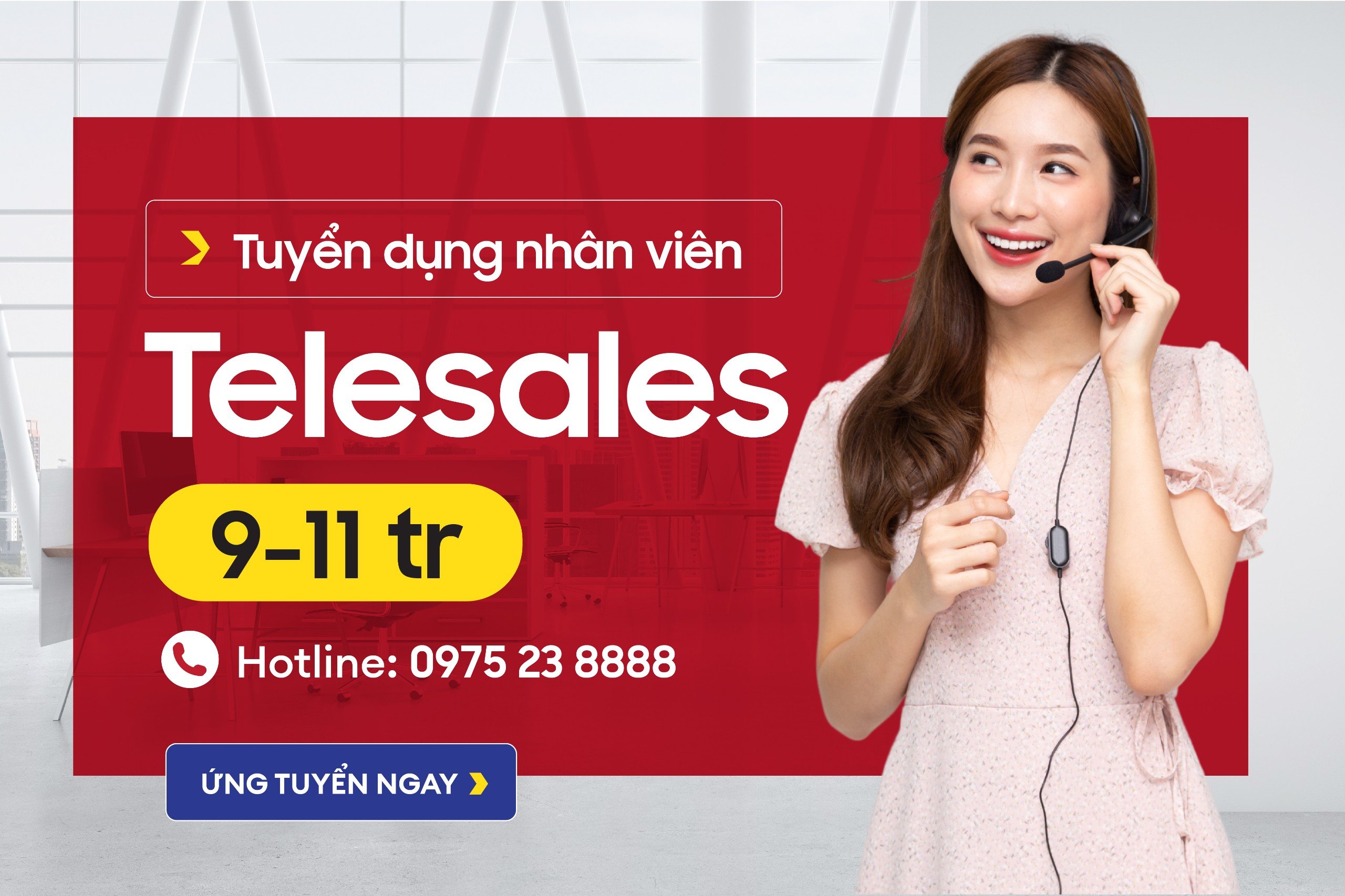 NỘI THẤT ERADO TUYỂN TELESALE