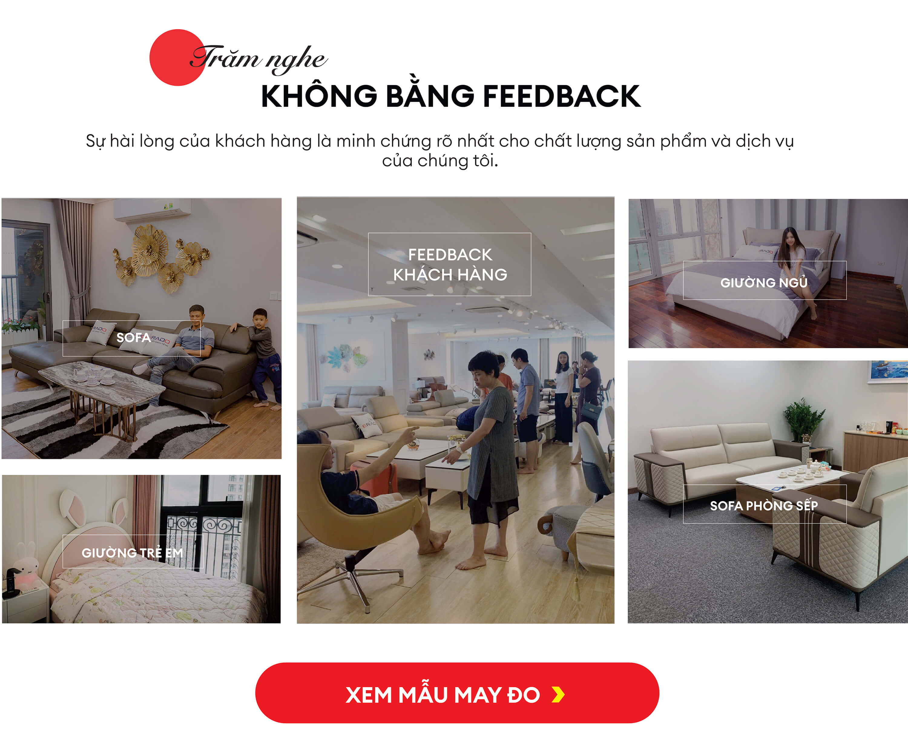 Đặt giường theo yêu cầu riêng