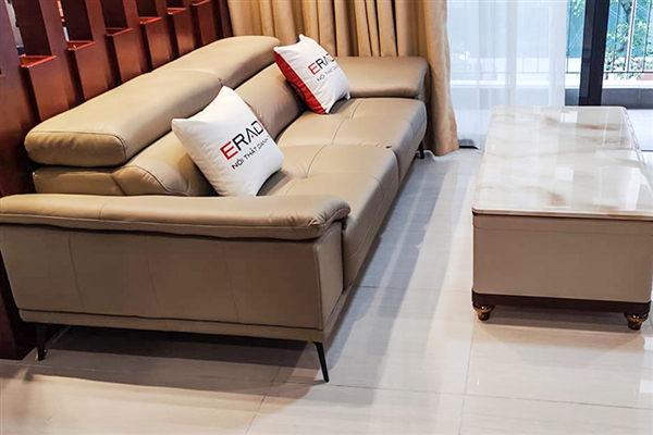 Anh Tuân ở Gia Lâm rất hài lòng với bộ sofa da thật nhập khẩu Malaysia từ thương hiệu nội thất ERADO