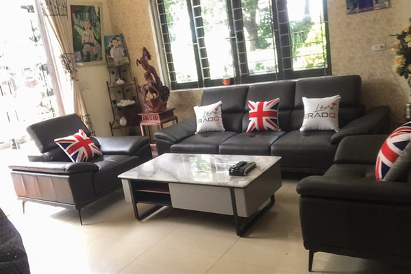 Từ Phủ Lý Hà Nam nhưng Anh Tân vẫn quyết định mua bộ sofa da thật Malaysia từ nội thất ERADO