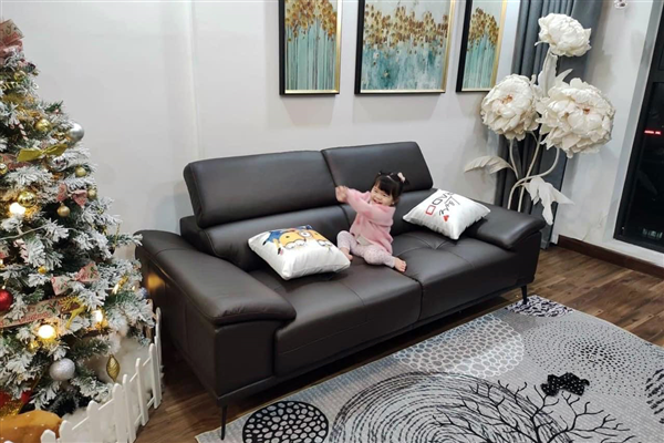 Định hình xu hướng mới cùng sofa da ERADO tại nhà anh Phong ở Thủ Đức