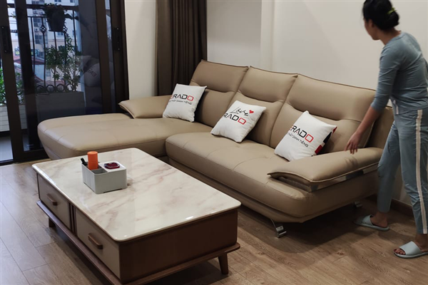 Sofa góc L - Truyền tải trọn vẹn tinh thần thư thái, nét sang trọng và lịch sự tuyệt đối