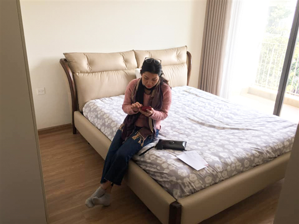 Lựa chọn nội thất phòng ngủ dễ dàng hơn cùng Chị Hiền ở Vinhome Thăng Long