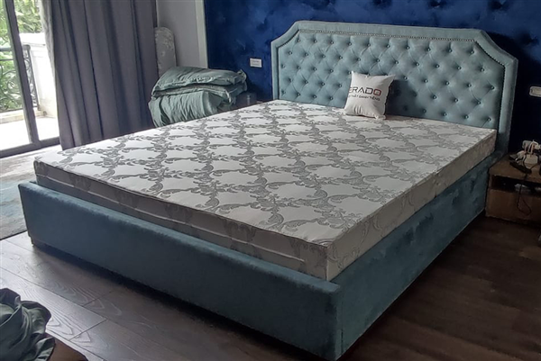 Nâng cấp hệ sinh thái phòng ngủ chị Phương Long Biên với mẫu giường kiểu dáng phi thường ấn tượng