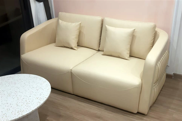 Bàn giao mẫu Sofa chung cư tuyệt đẹp cho phòng khách nhỏ tại nhà chị Vân Anh