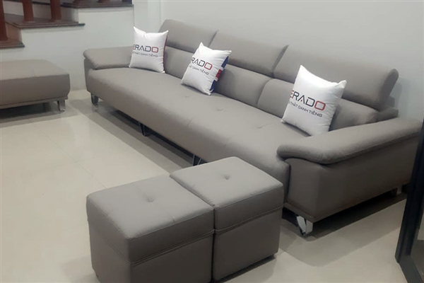 Sofa da sáng màu - Biểu tượng hiện đại của nội thất đương thời