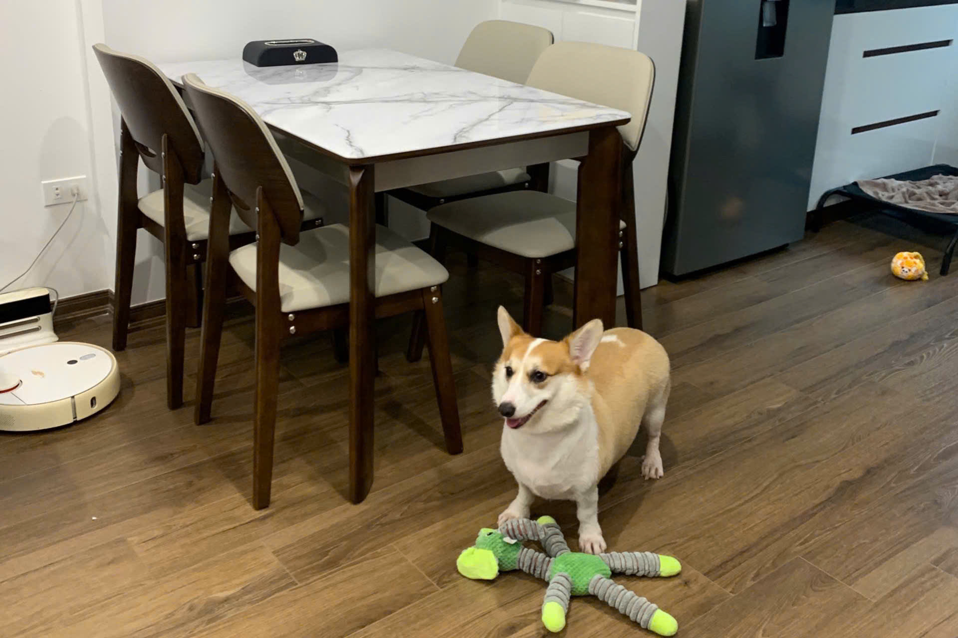 ERADO BÀN GIAO THÀNH CÔNG BỘ BÀN ĂN 4 GHẾ HIỆN ĐẠI CHO GIA ĐÌNH CHỊ HƯƠNG Ở DƯƠNG NỘI