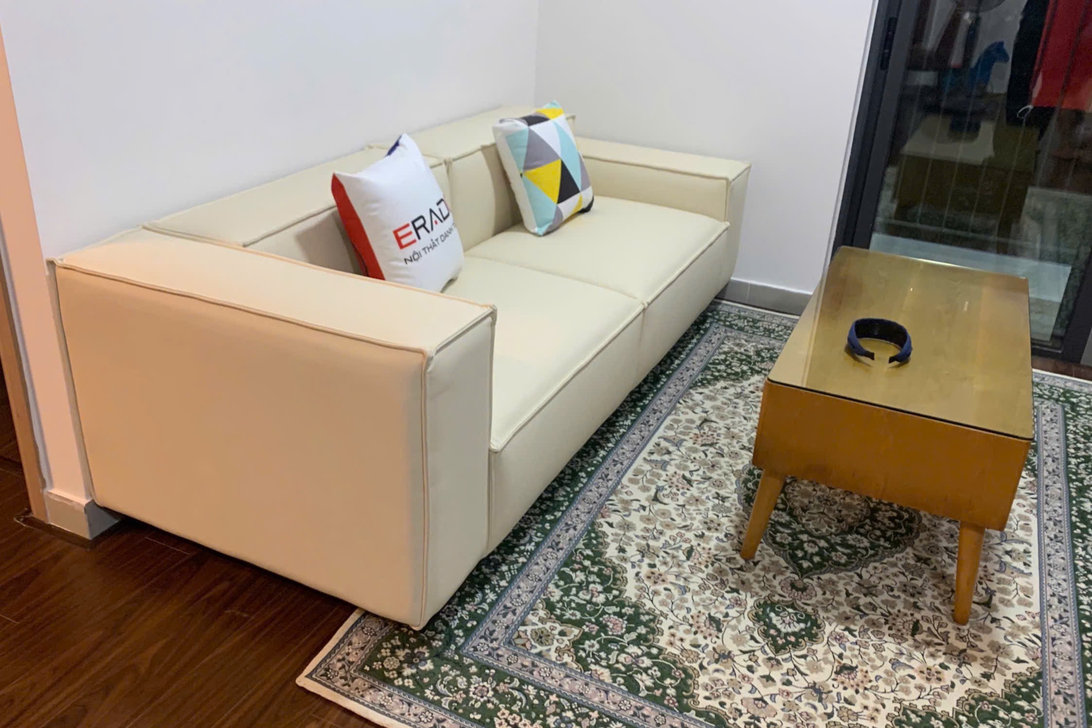 ERADO BÀN GIAO THÀNH CÔNG BỘ SOFA DA HẠNG SANG CHO ANH MẠNH Ở HƯNG YÊN