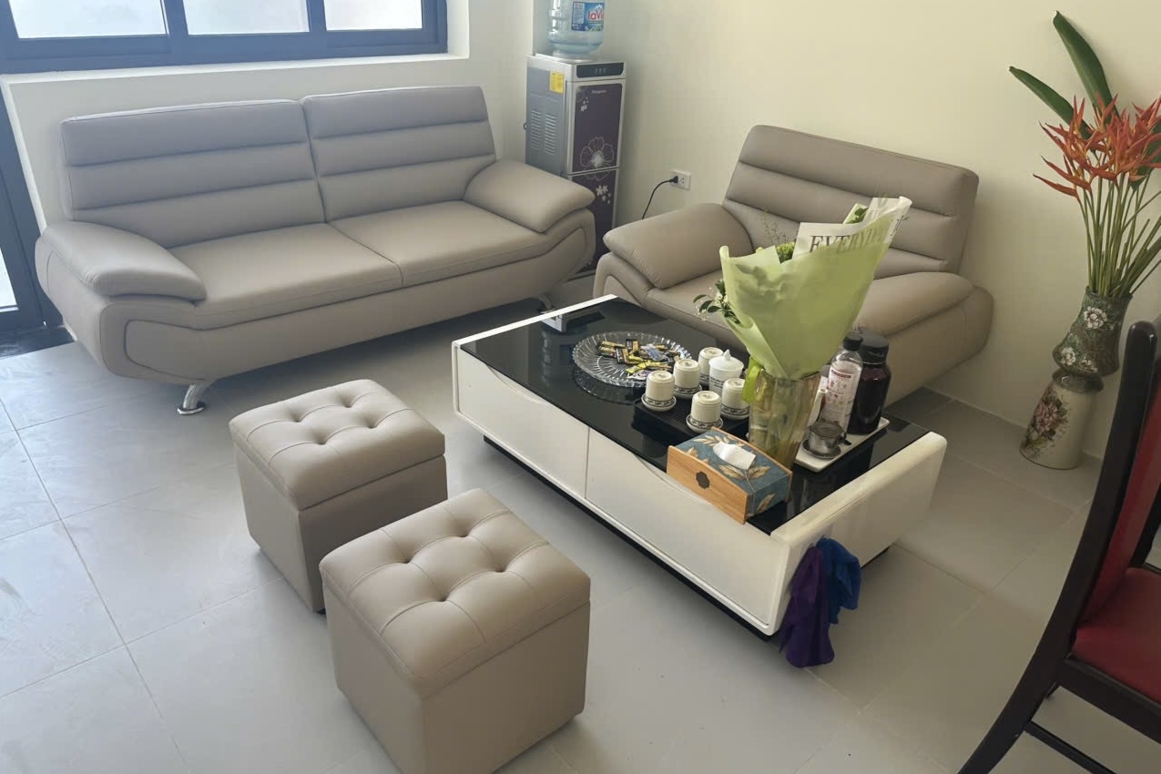 ERADO BÀN GIAO THÀNH CÔNG BỌC LẠI BỘ SOFA CHO CHỊ THUÝ Ở BẠCH MAI