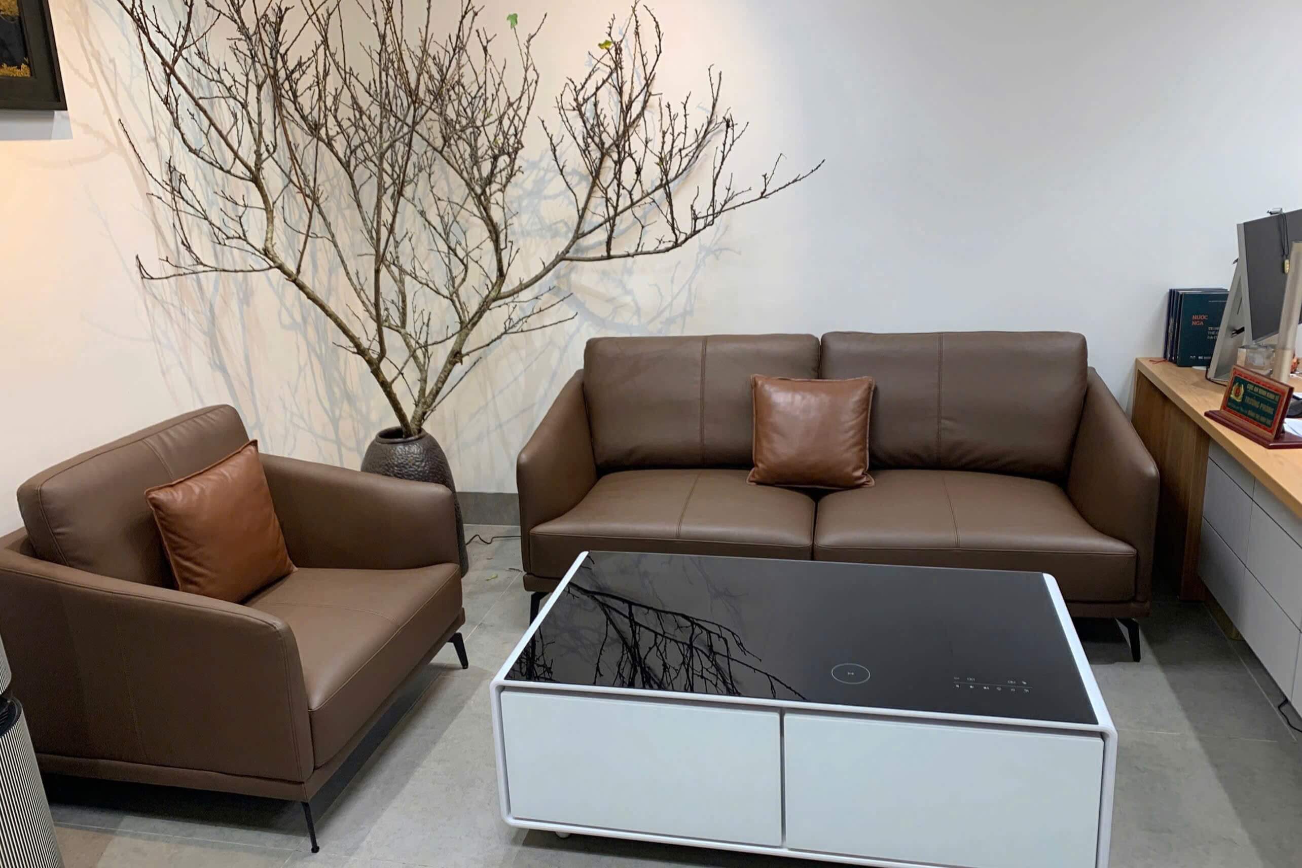 ERADO BÀN GIAO THÀNH CÔNG BỘ SOFA PHÒNG KHÁCH CHO ANH LẬP Ở HÀ NỘI