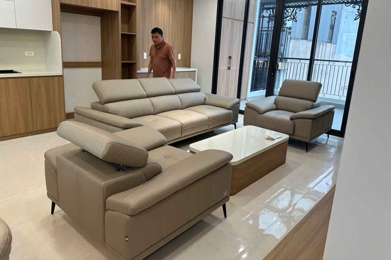 ERADO BÀN GIAO THÀNH CÔNG COMBO NỘI THẤT PHÒNG KHÁCH VÀ PHÒNG BẾP CHO KHÁCH HÀNG