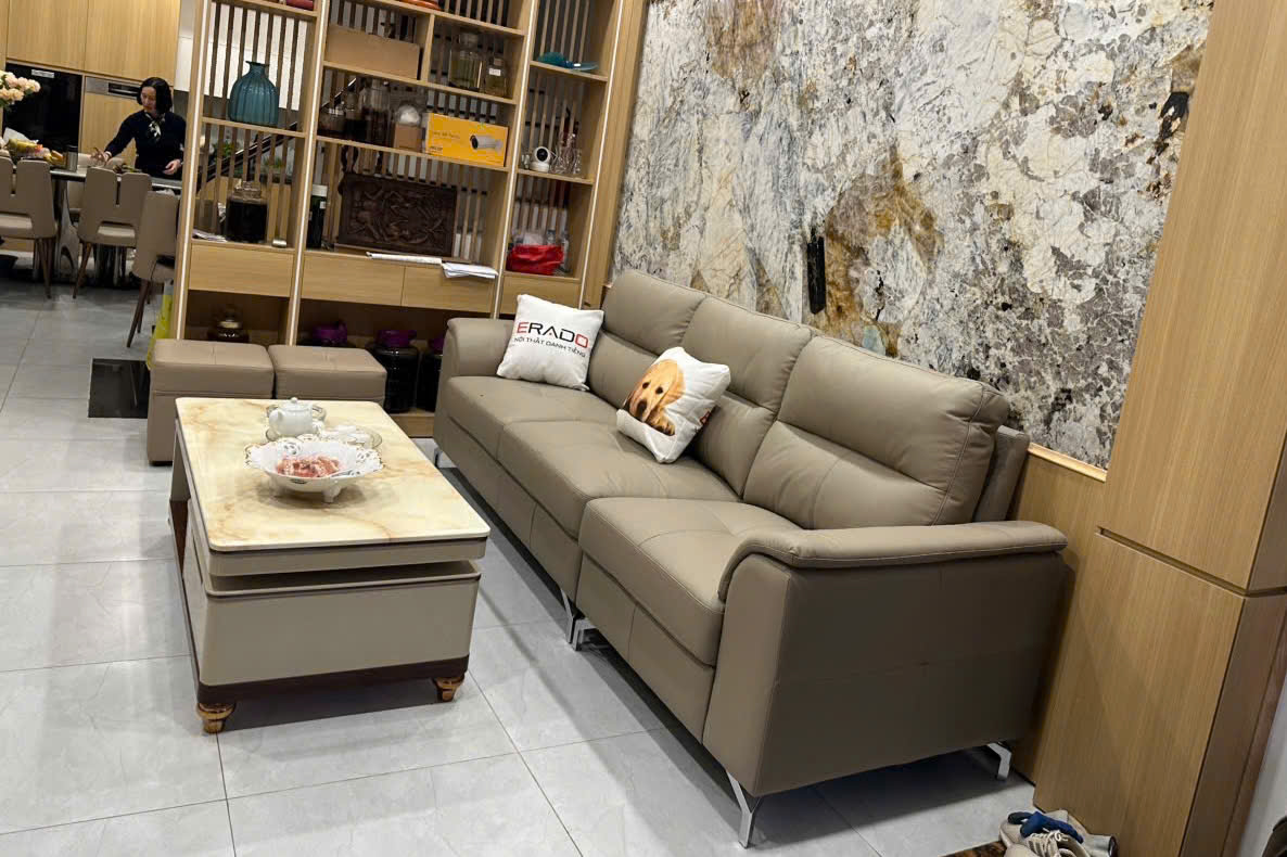 ERADO BÀN GIAO THÀNH CÔNG NỘI THẤT PHÒNG KHÁCH CHO ANH TÀI Ở THANH TRÌ