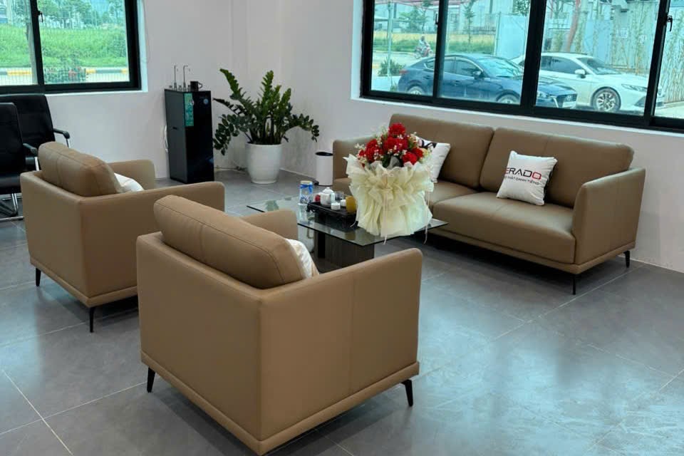 ERADO BÀN GIAO THÀNH CÔNG SOFA VĂN PHÒNG CHO CÔNG TY Ở PHÚ THỌ